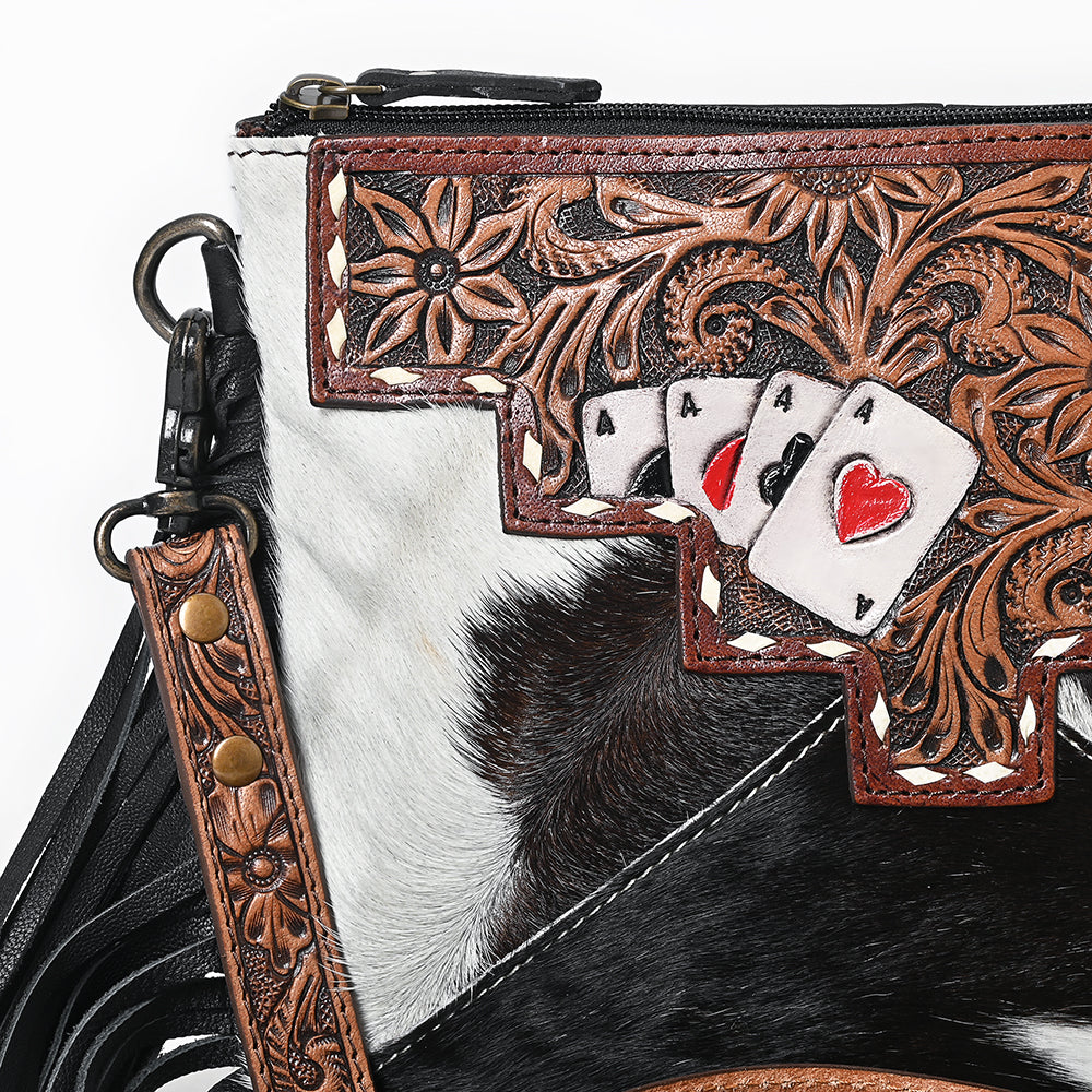 KBG237 Crossbody Genuine Leather women bag western Bag