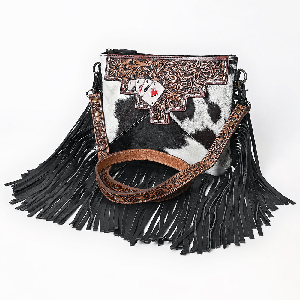 KBG237 Crossbody Genuine Leather women bag western Bag