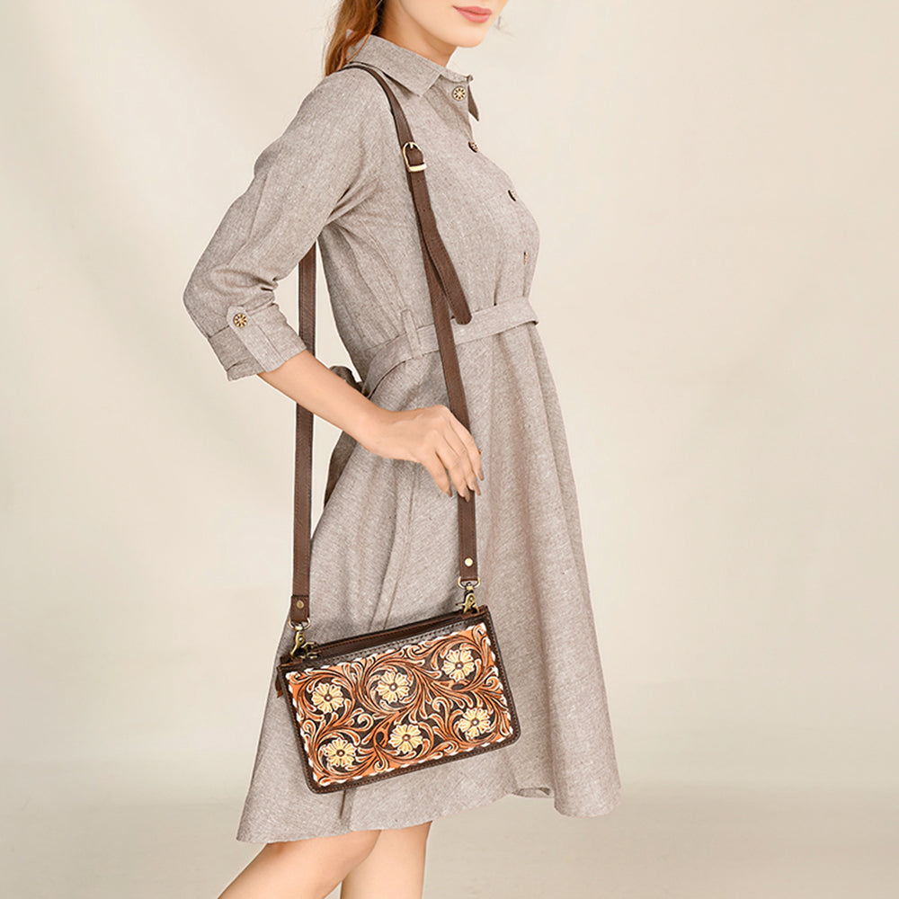 ADBGA418 Wallet Genuine Western Leather Women Bag