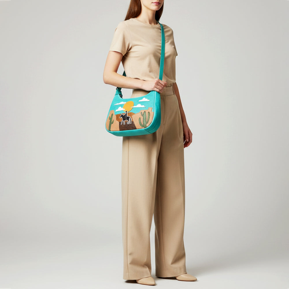 ADBGM355 Hobo Genuine Western Leather Women Bag