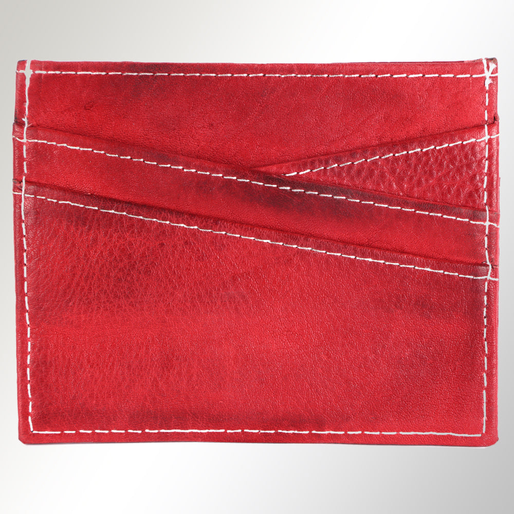 ADCCM102 Slim Leather Card Holder - Minimalist Wallet for Everyday Carry