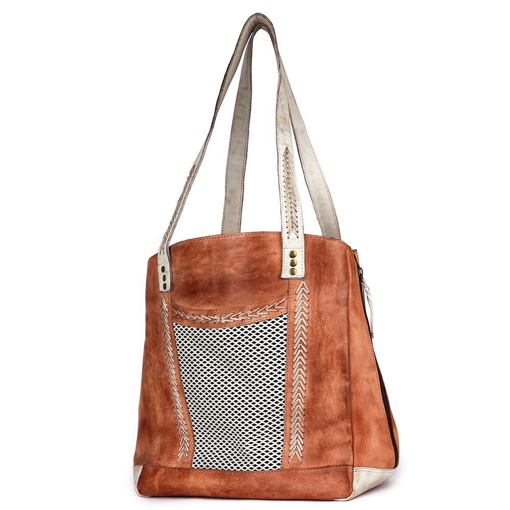 NMBGM135 Tote Genuine Leather women bag western Bag