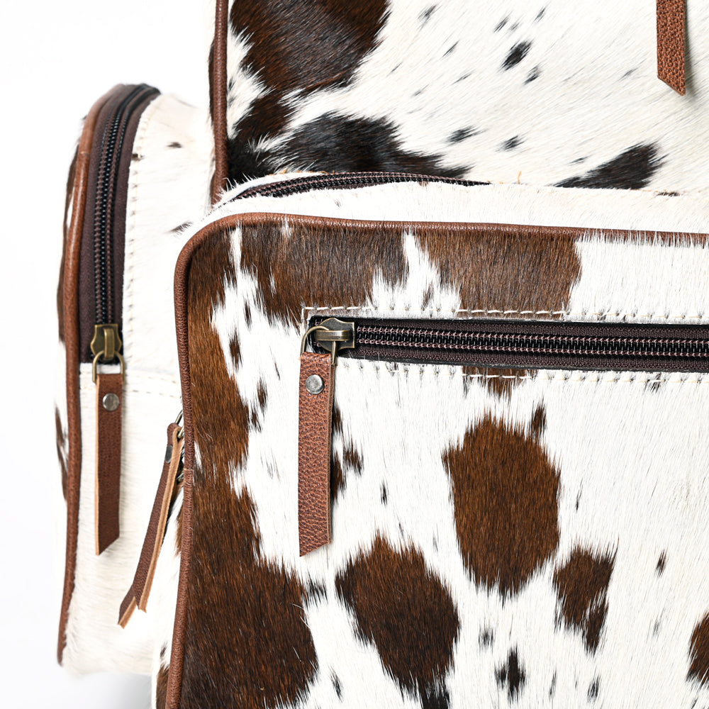 ADBG1220 American Darling Hair-On Cowhide Genuine Leather Western Backpack Bag