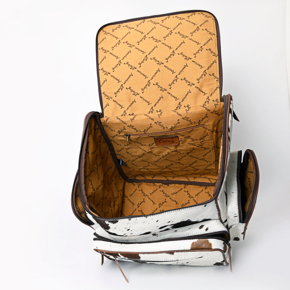 ADBG1220 American Darling Hair-On Cowhide Genuine Leather Western Backpack Bag