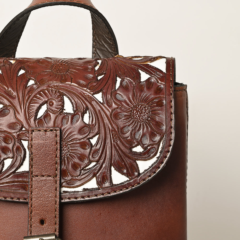 LC-KBG320 Backpack Genuine Leather women bag western Bag