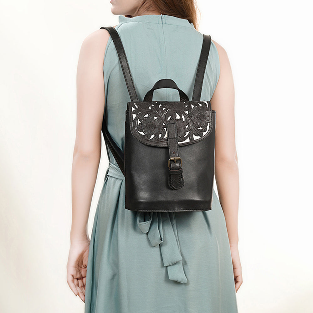 LC-KBG330 Backpack Genuine Leather women bag western Bag