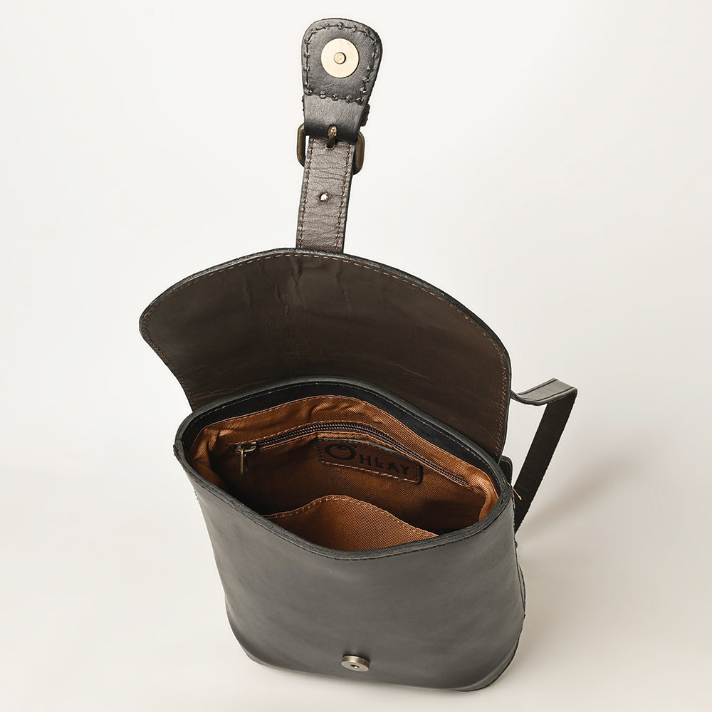 LC-KBG330 Backpack Genuine Leather women bag western Bag