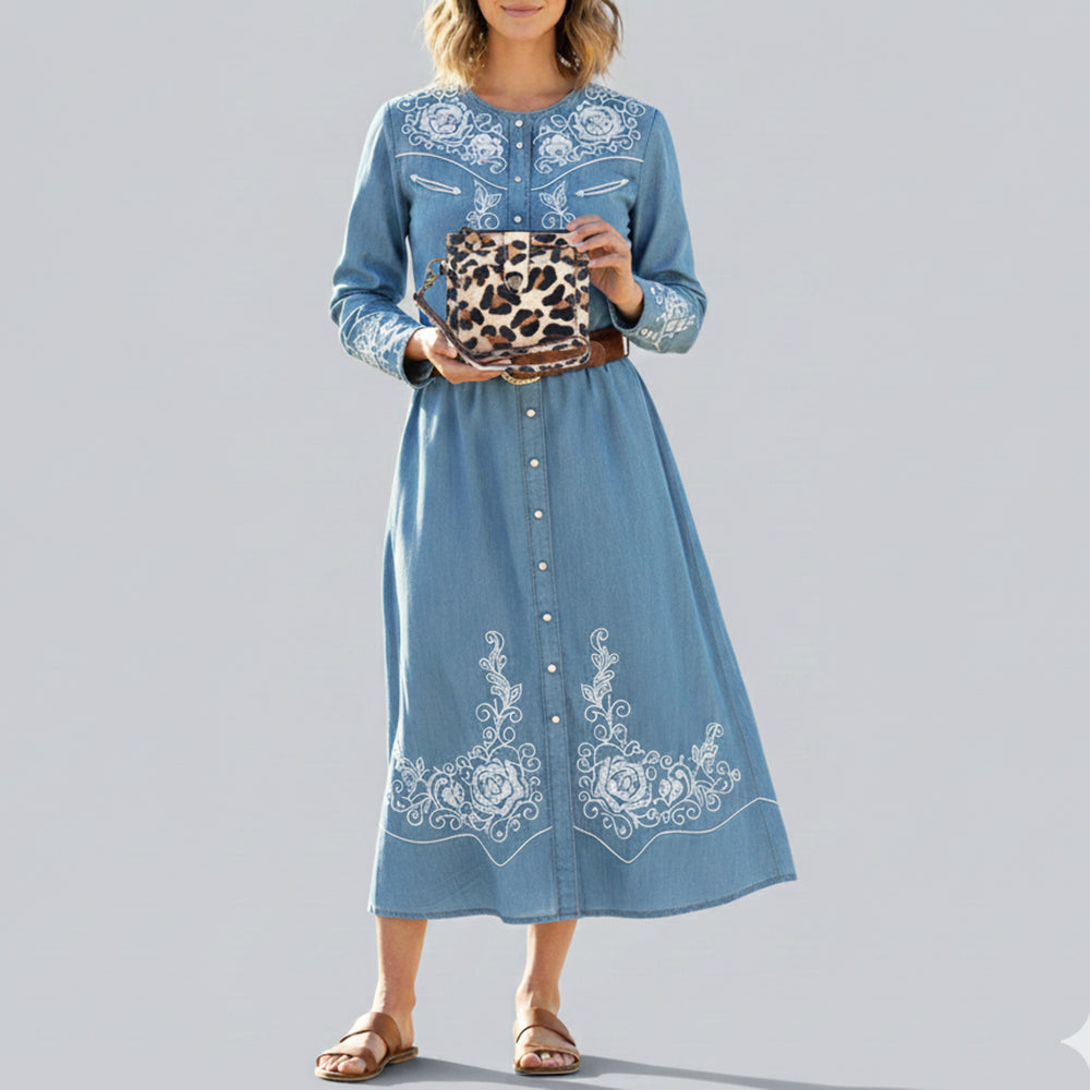 ADBGM358 Wallet Hair On Genuine Western Leather Women Bag