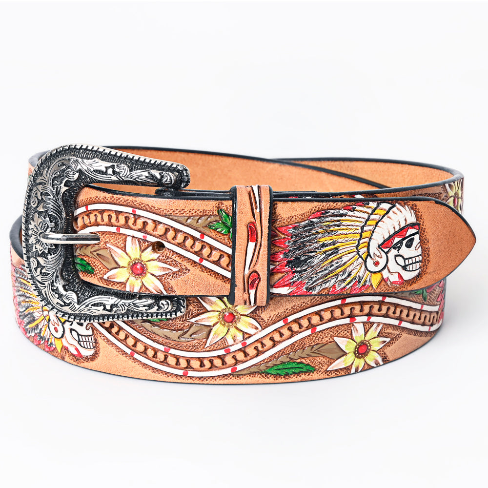 ADBLF168 Genuine American Leather Belt Men and Women