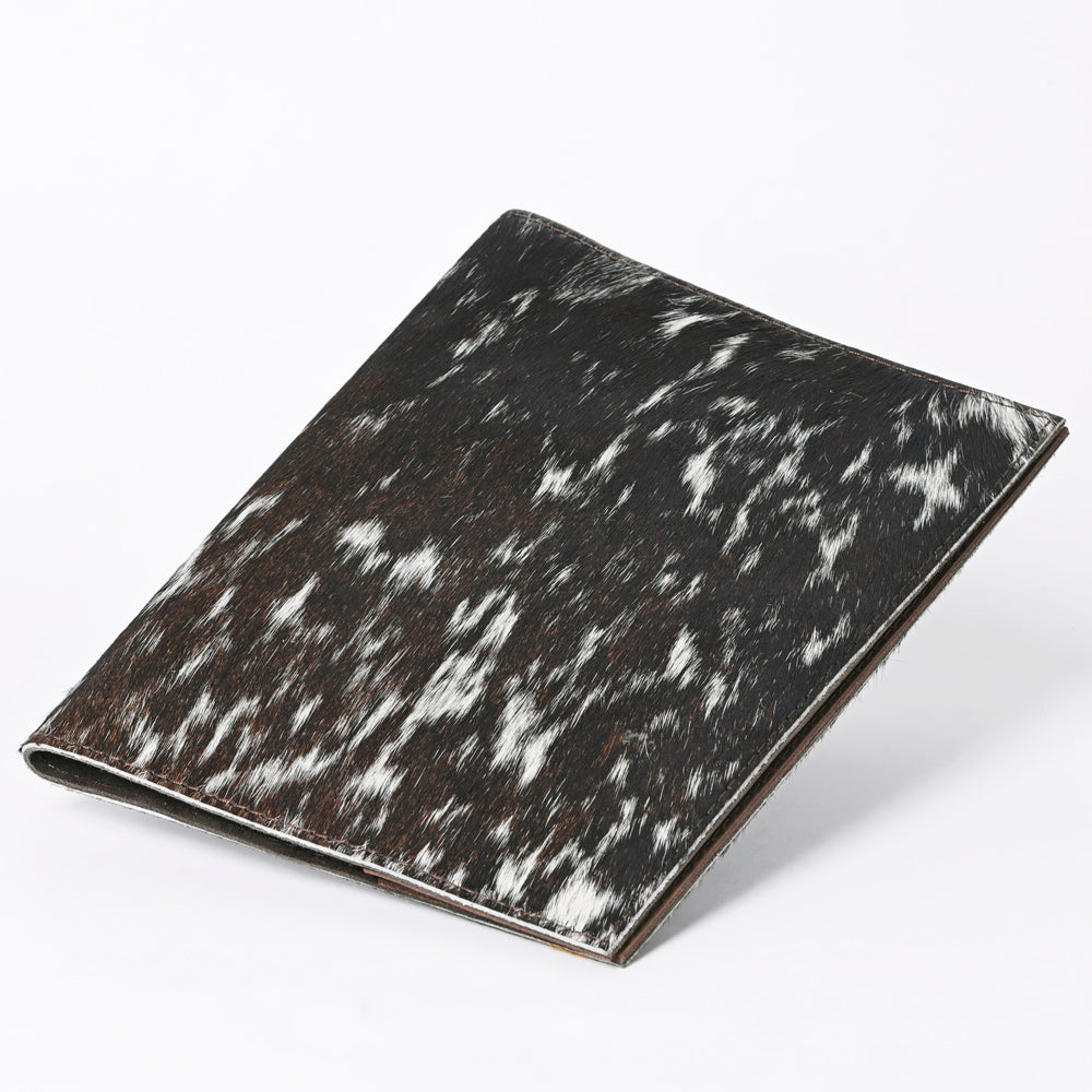 ADBG1244 American Darling Hair-On Cowhide Western Portfolio - Genuine Leather Document Holder