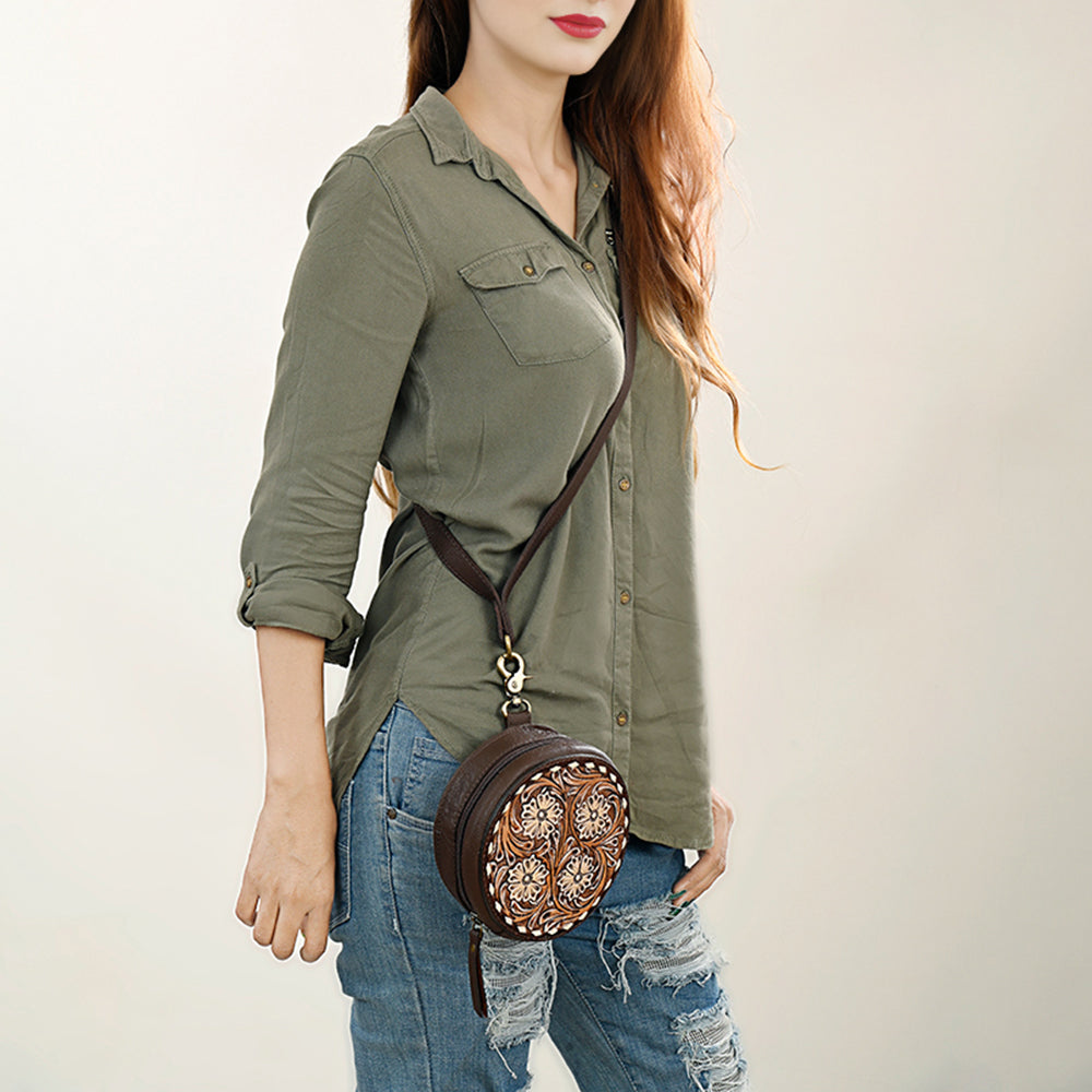 LC-ADBGA426 Canteen Genuine Western Leather Women Bag