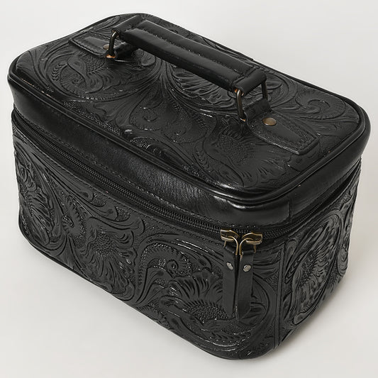 ADBG1251 American Darling Hand Tooled Leather Jewelry Case | Western Travel Bag