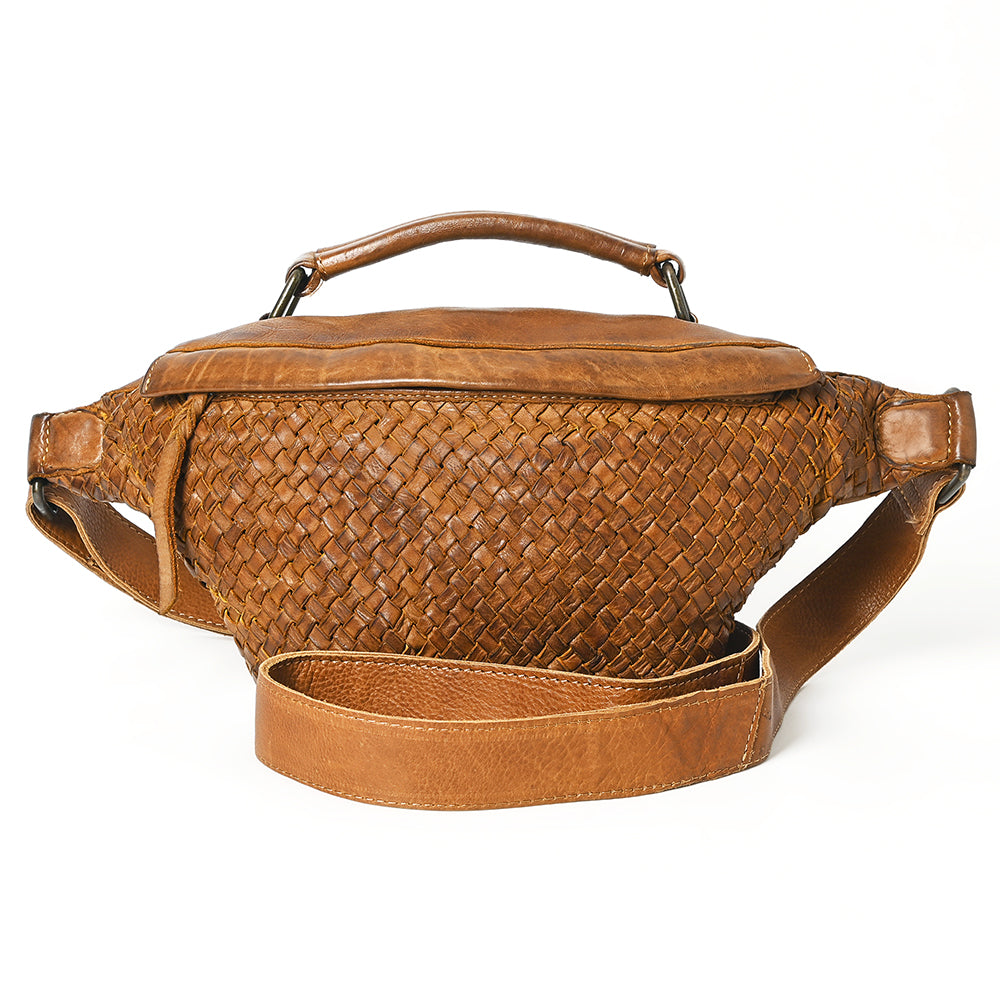 LC-NMBGM148 Fanny Pack Genuine Leather women bag western Bag