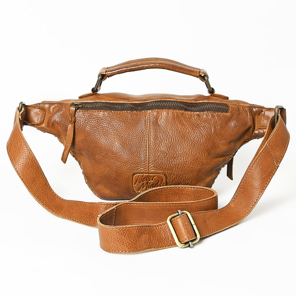 LC-NMBGM148 Fanny Pack Genuine Leather women bag western Bag