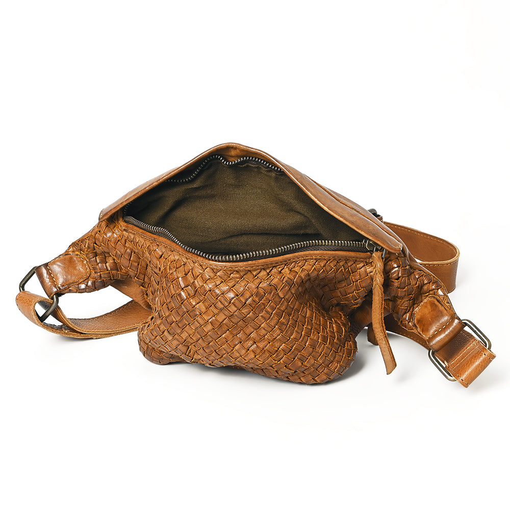 LC-NMBGM148 Fanny Pack Genuine Leather women bag western Bag