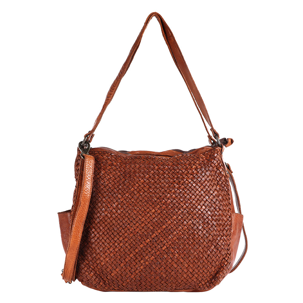 LC-NMBGM151 Hobo Genuine Leather women bag western Bag