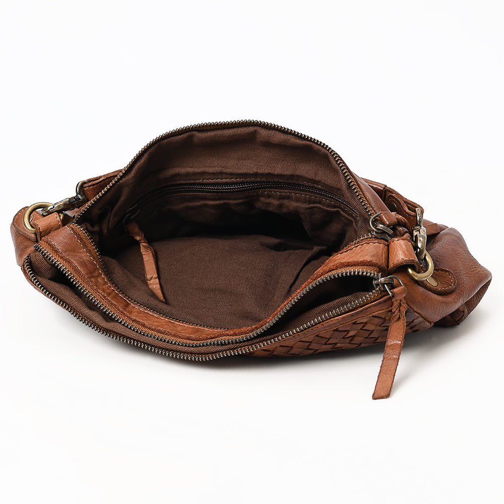 NMBGM161 Hobe Bucket Tooled Genuine Western Leather Women Bag