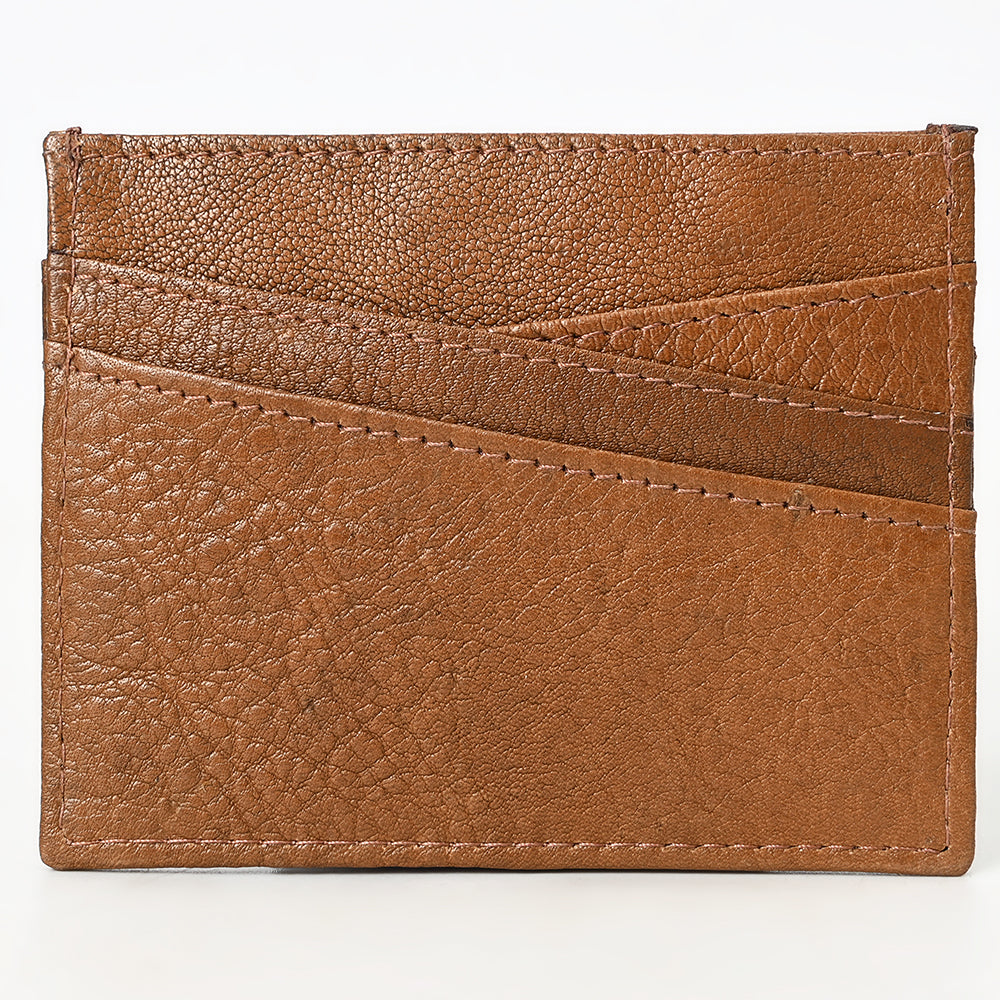 ADBGM392 Slim Genuine Leather Card Holder Wallet - American Darling