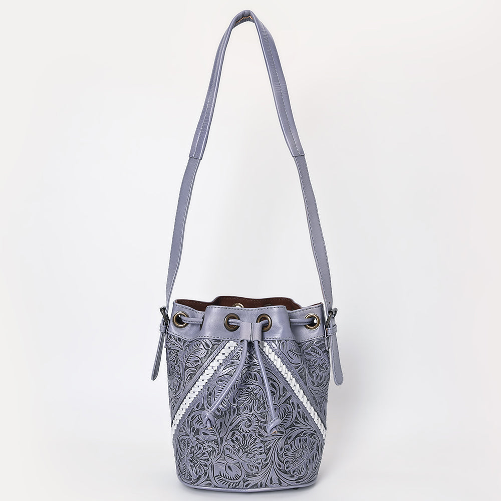 LC-OHG101B Bucket Genuine Leather women bag western Bag