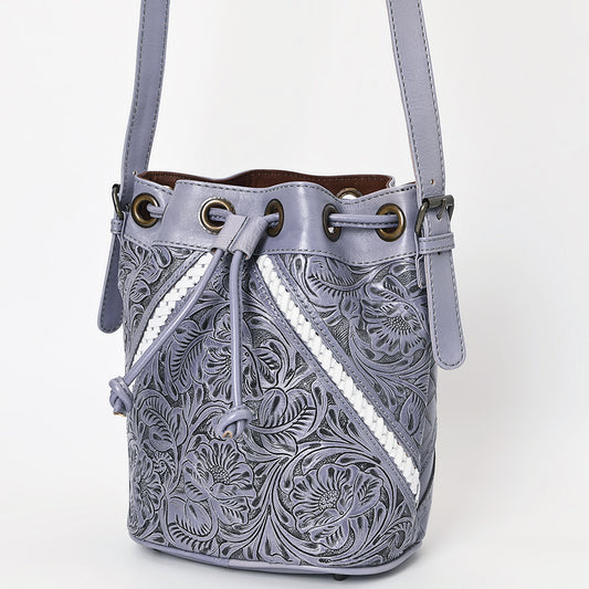 LC-OHG101B Bucket Genuine Leather women bag western Bag