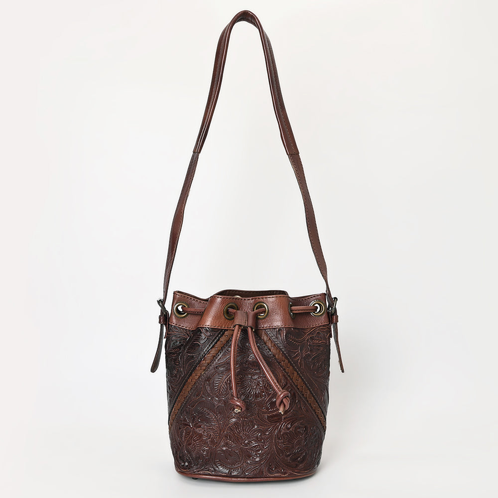 LC-OHG101C Bucket Genuine Leather women bag western Bag