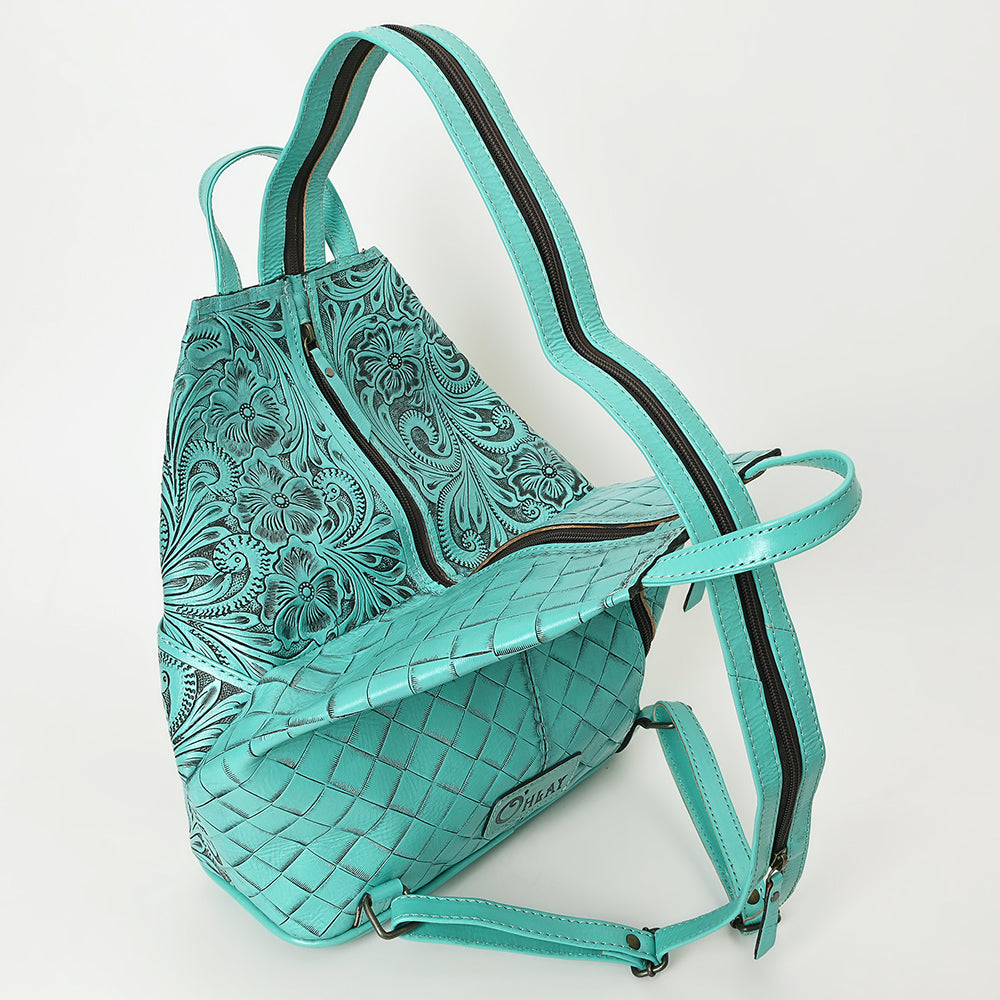 LC-OHG102C Backpack Genuine Leather women bag western Bag