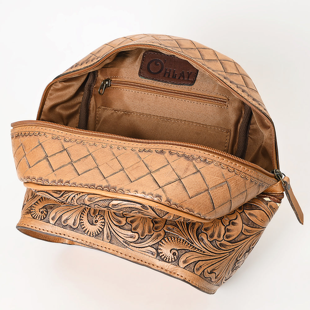 OHG103 Backpack Genuine Leather women bag western Bag