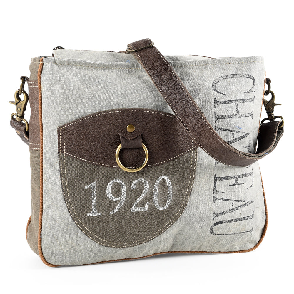 OHV156 Weekender Upcycled Canvas Ladies Bag