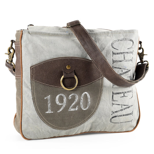 OHV156 Weekender Upcycled Canvas Ladies Bag