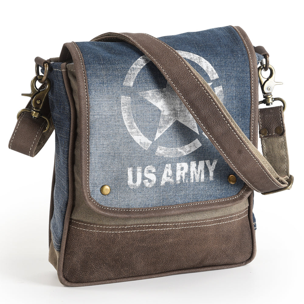 OHV163 Weekender Upcycled Canvas Ladies Bag
