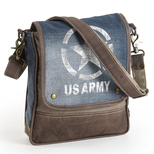 OHV163 Weekender Upcycled Canvas Ladies Bag