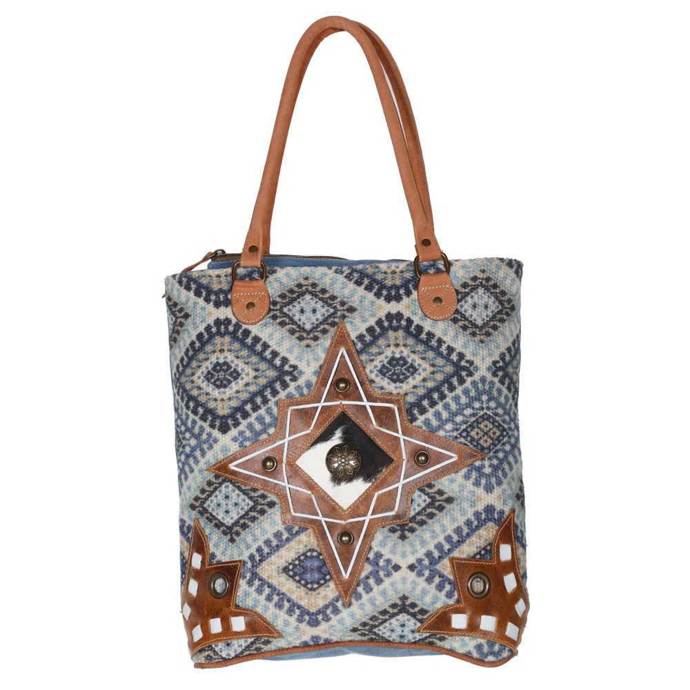 LC-OHV178 Tote Upcycled Canvas Ladies Bag