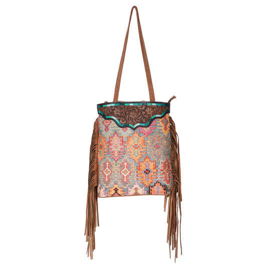 LC-OHV198 Tote Upcycled Canvas Ladies Bag