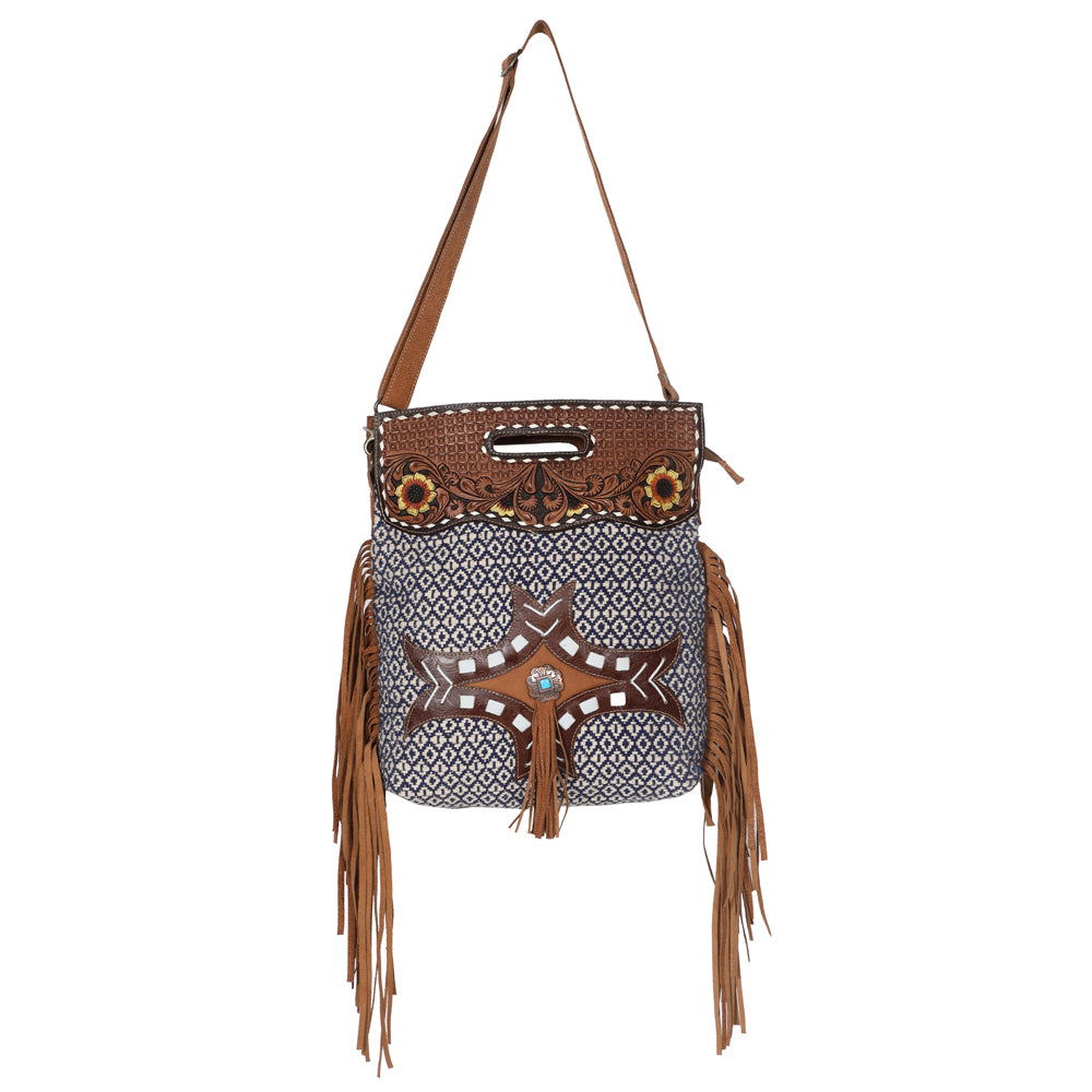 LC-OHV205 Clutch Upcycled Canvas Ladies Bag