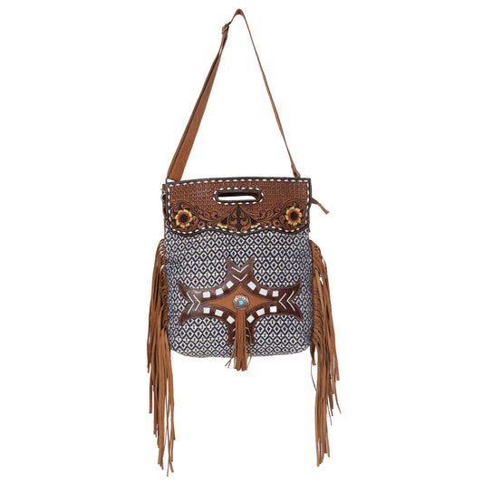 LC-OHV205 Clutch Upcycled Canvas Ladies Bag