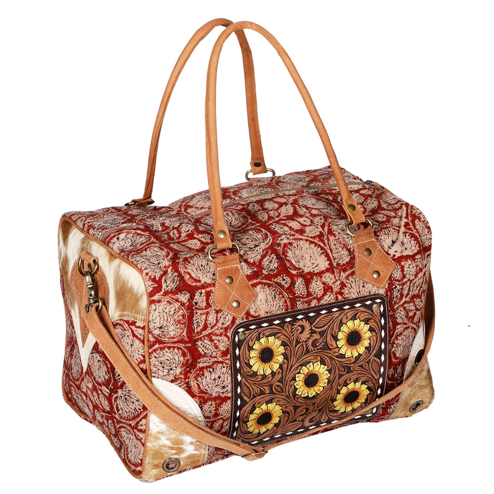 LC-OHV225  Duffel Upcycled Canvas Ladies Bag