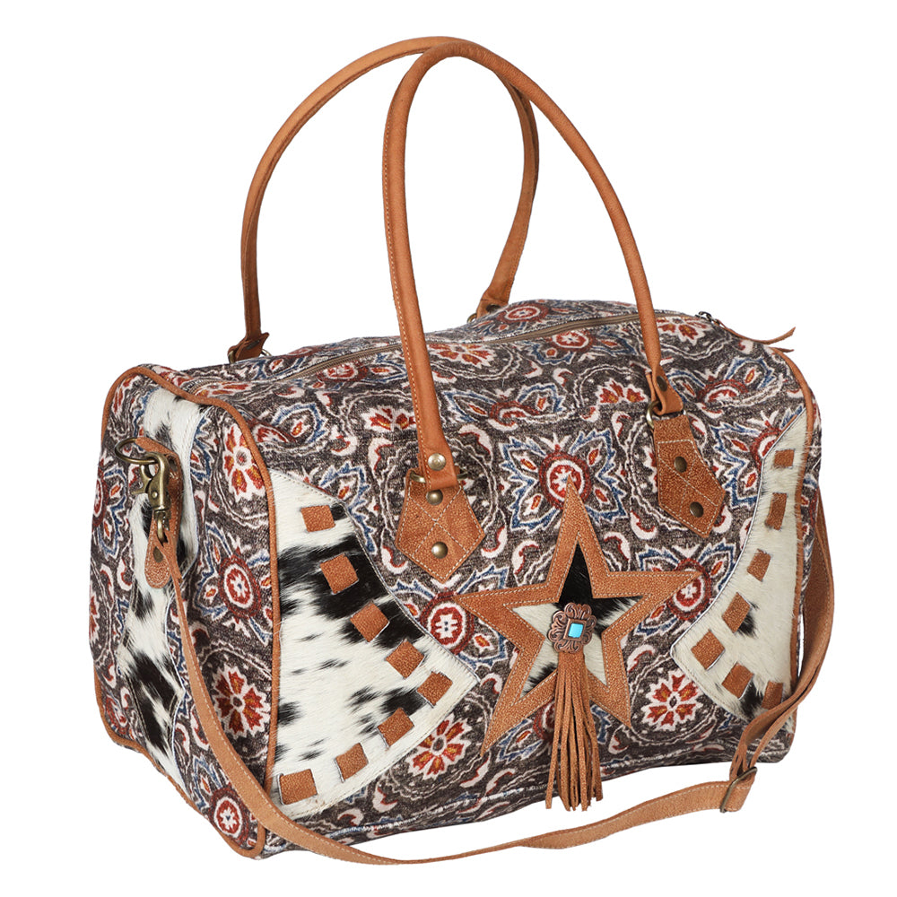 LC-OHV241 Weekender Upcycled Canvas Ladies Bag