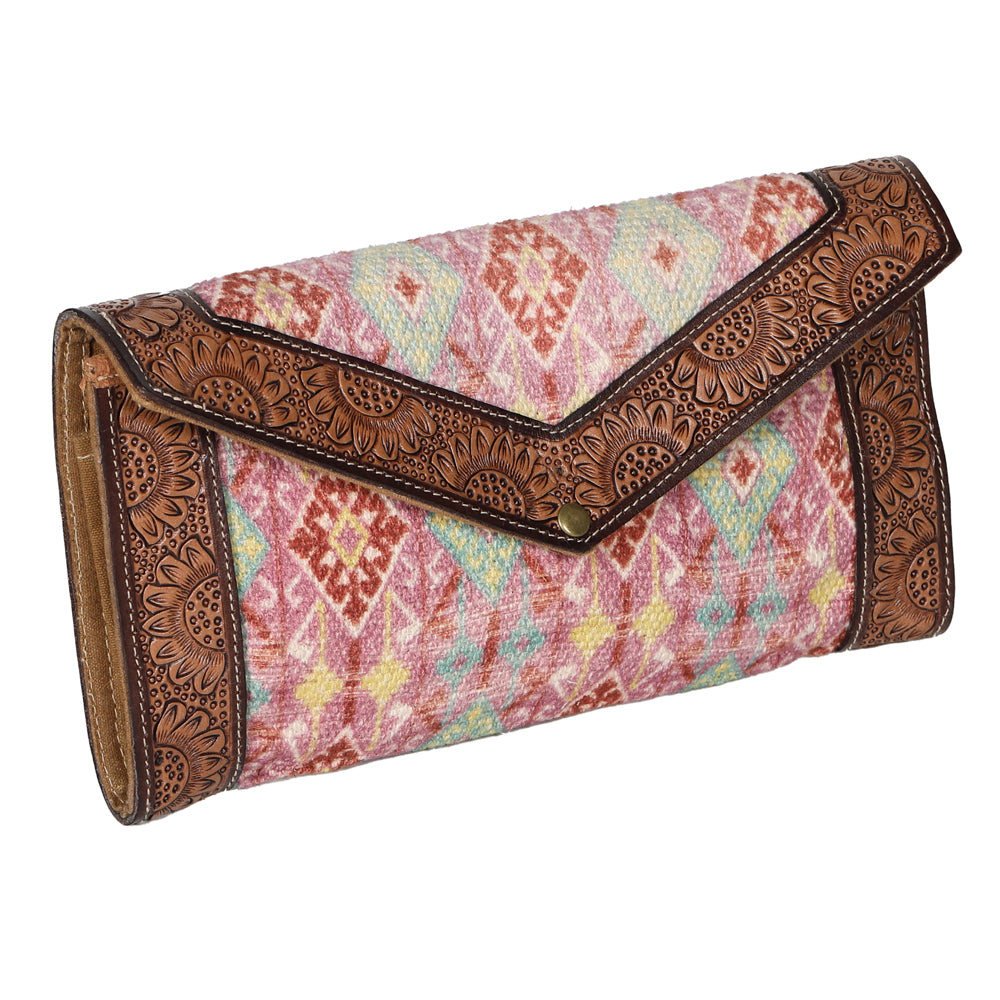 LC-OHV263 Wallet Upcycled Canvas Ladies Bag
