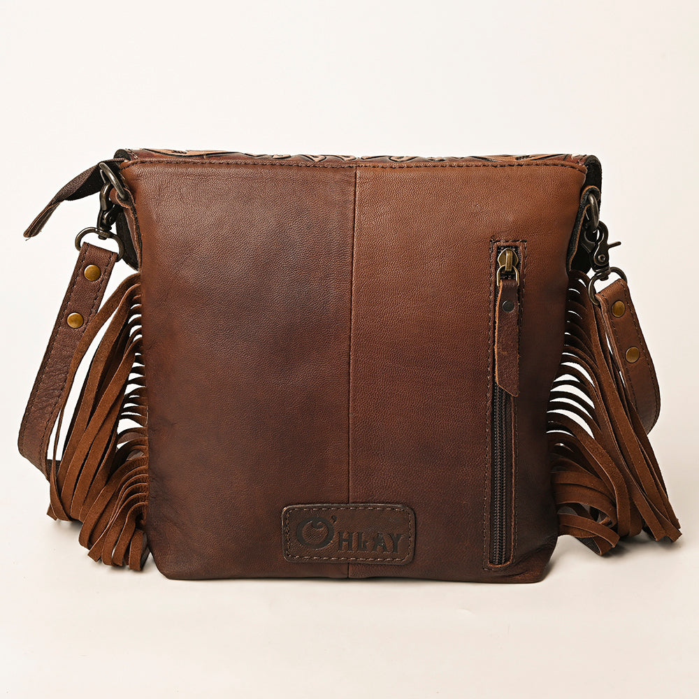 OHG112 Shoulder Bag Genuine Leather women bag western Bag