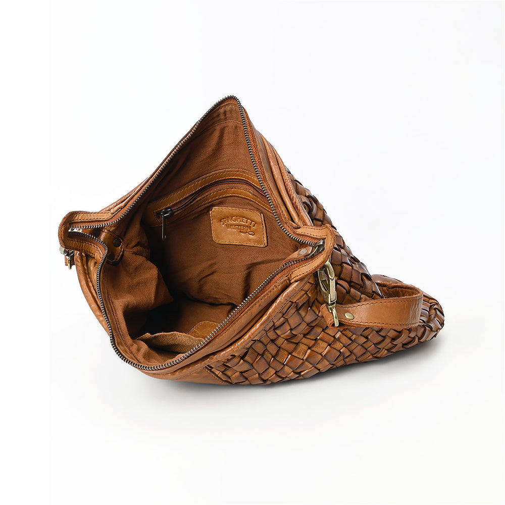 SWL118 Rosavello - Vegetable Tanned Leather Shoulder Bag