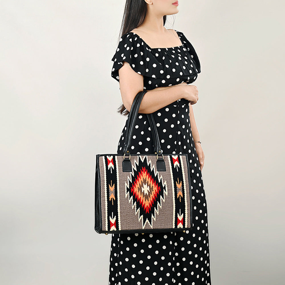 LC-ADBGA464 Tote Genuine Western Leather Women Bag