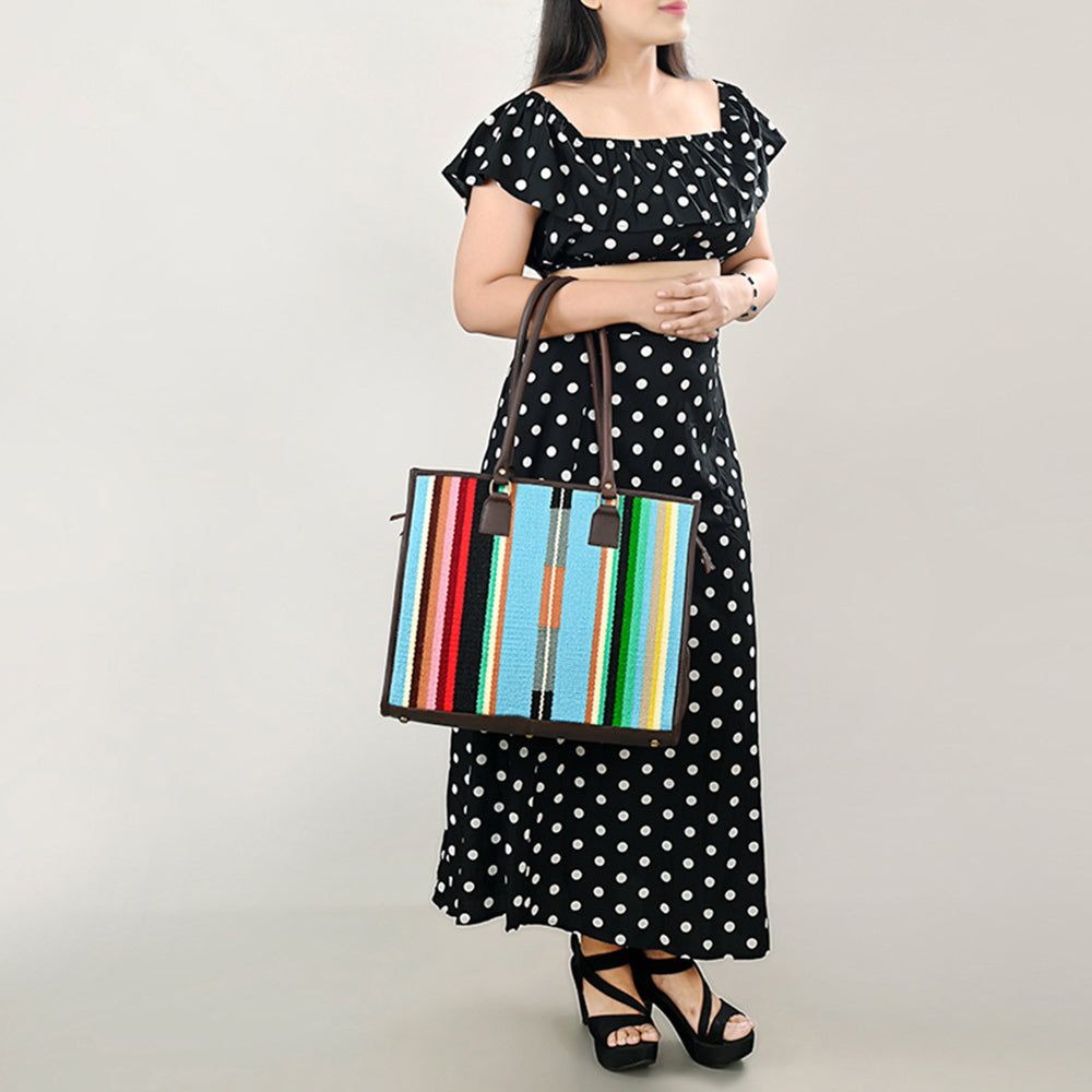 LC-ADBGA464 Tote Genuine Western Leather Women Bag