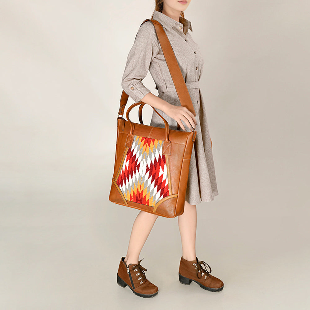 ADBGA478 Tote Genuine Western Leather Women Bag