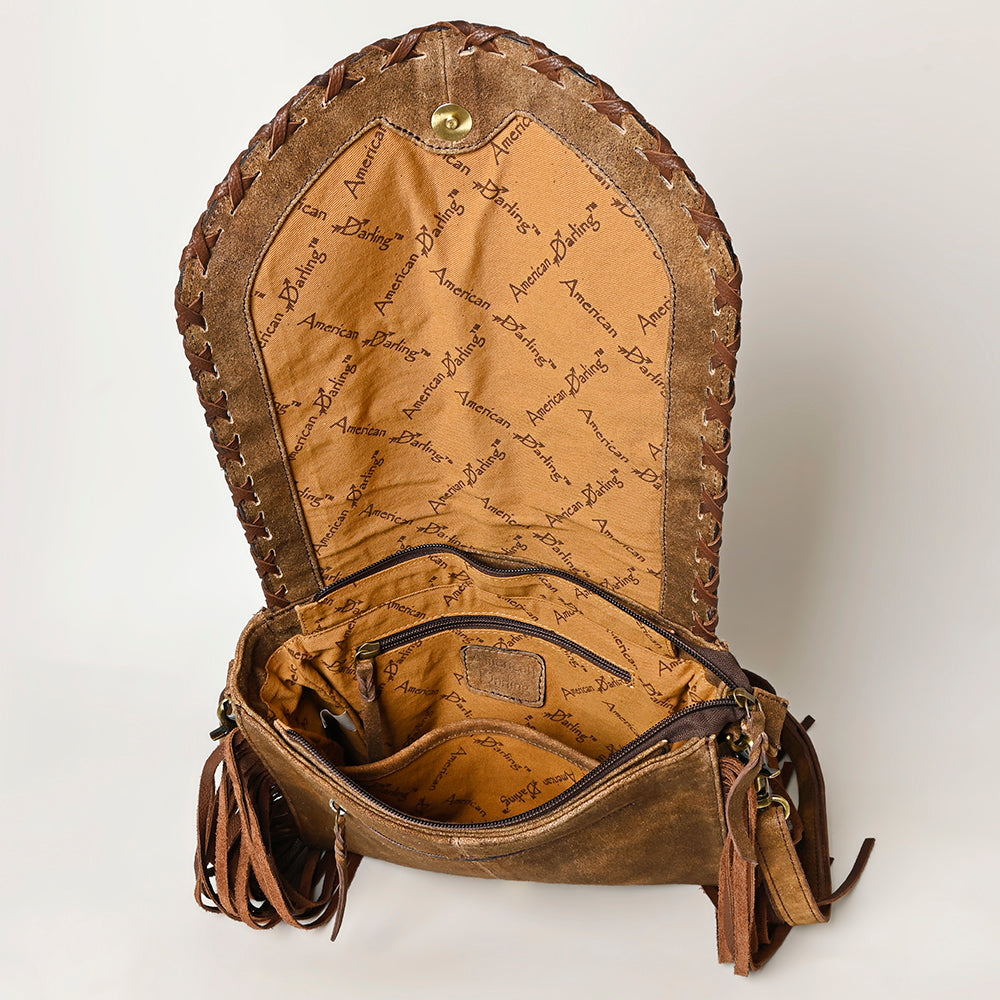 ADBGA498 Messenger Genuine Western Leather Women Bag