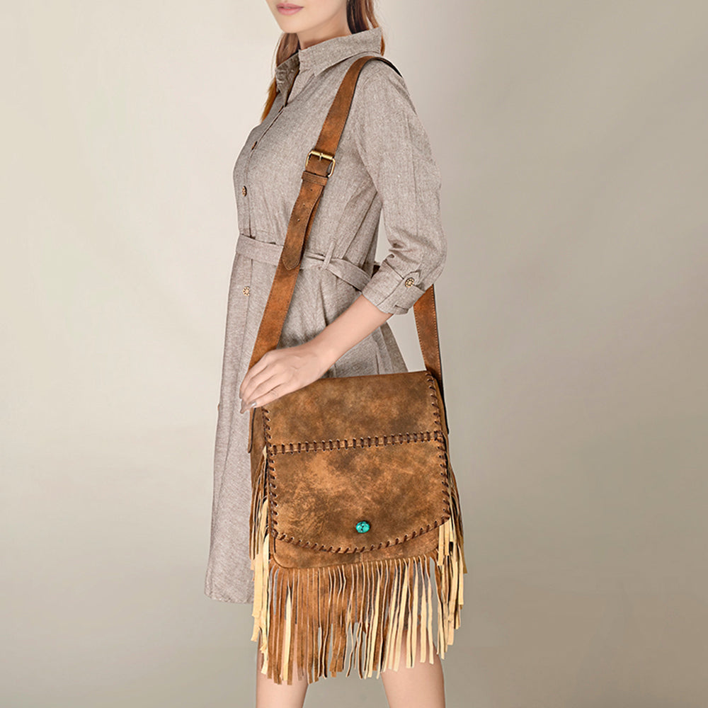 ADBGA500 Messenger Genuine Western Leather Women Bag