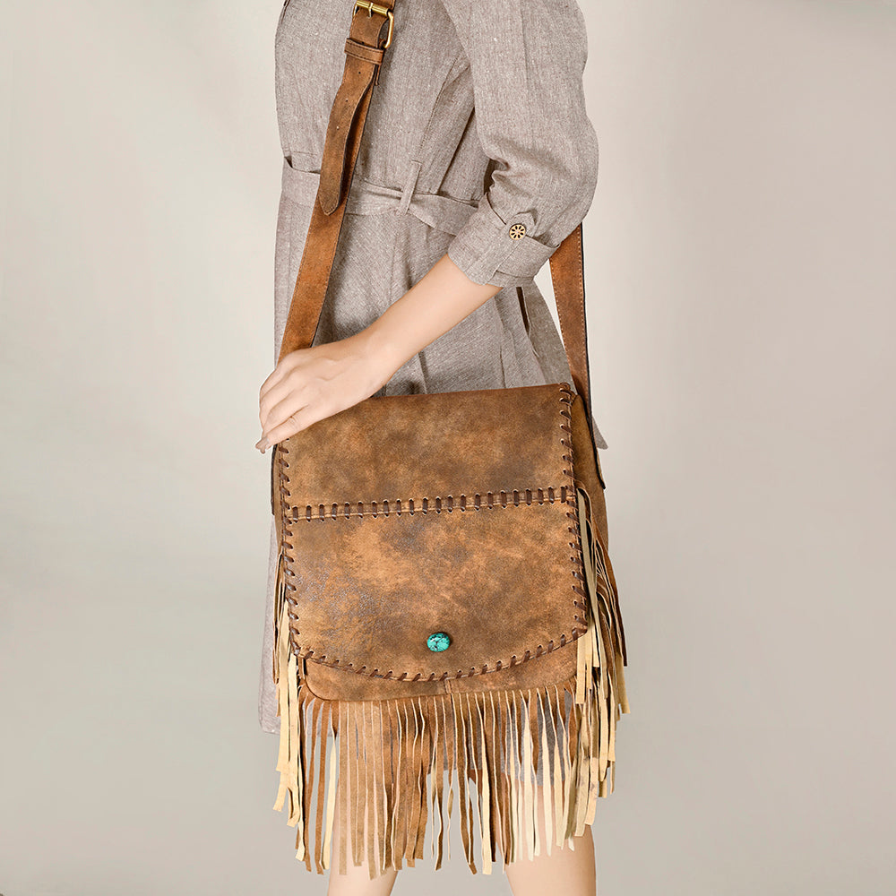 ADBGA500 Messenger Genuine Western Leather Women Bag