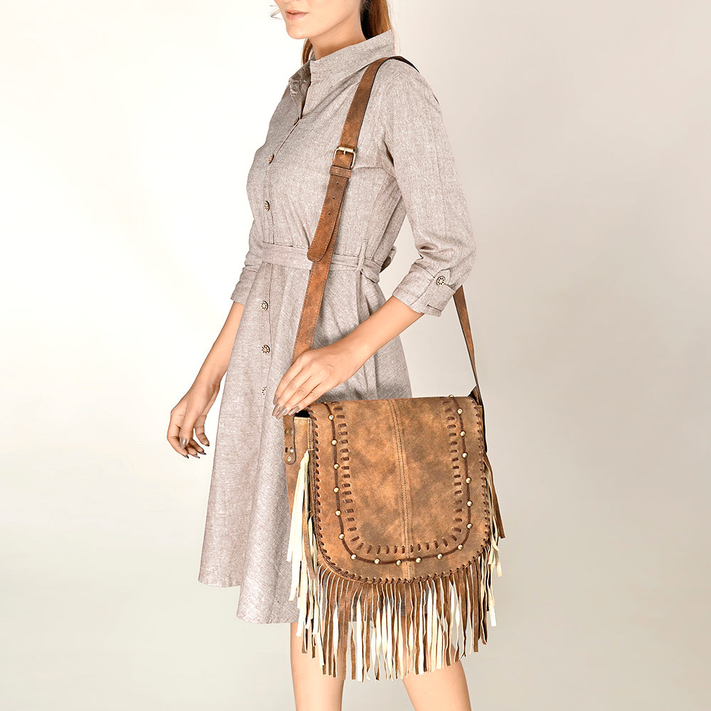 ADBGA502 Messenger Genuine Western Leather Women Bag