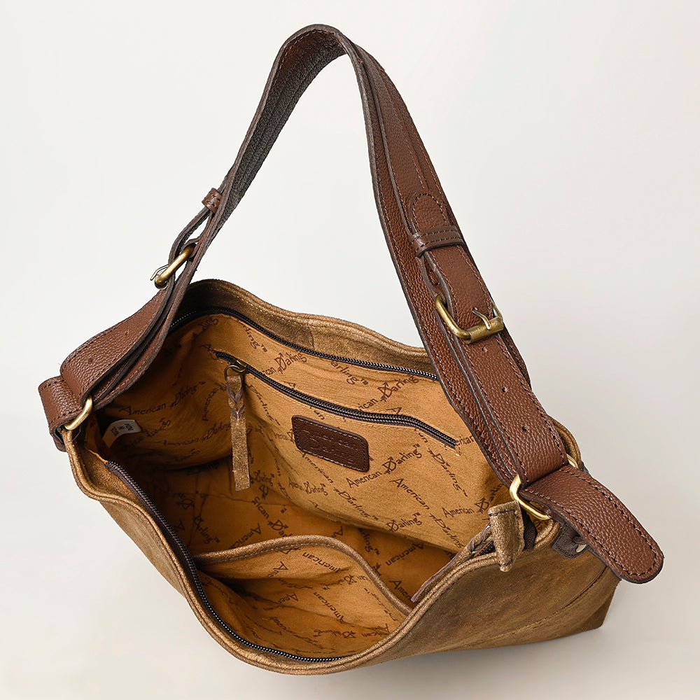 ADBGA504 American Darling Genuine Leather Hobo Bag Rustic Western Shoulder Purse