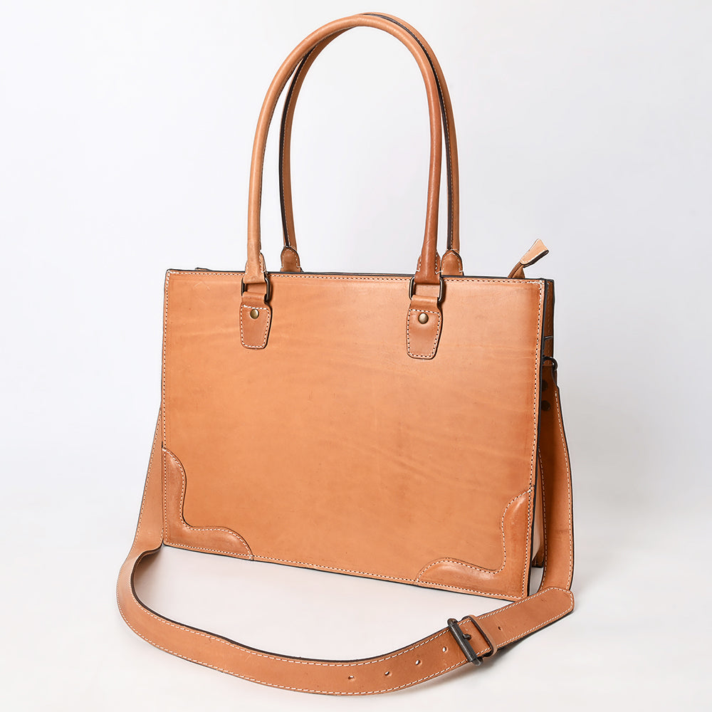 ADBG1394 American Darling Western Genuine Leather Tote Bag - Handcrafted Premium Everyday Carry