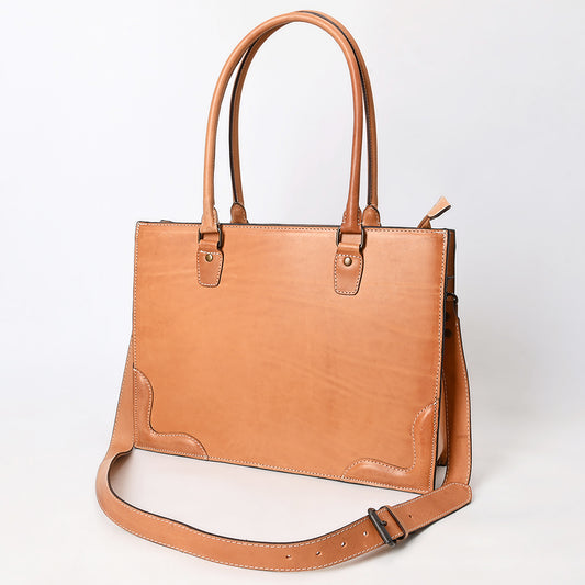 ADBG1394 American Darling Western Genuine Leather Tote Bag - Handcrafted Premium Everyday Carry